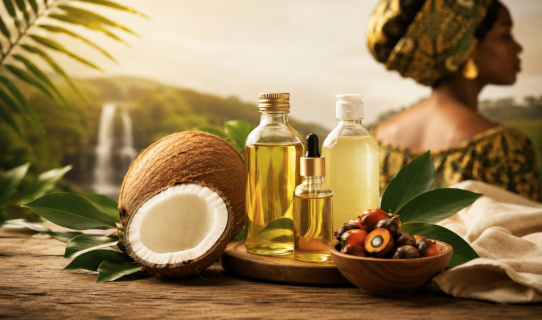KOKOLUX by Schouama marque camerounaise d'huiles naturelles pour cheveux et peau