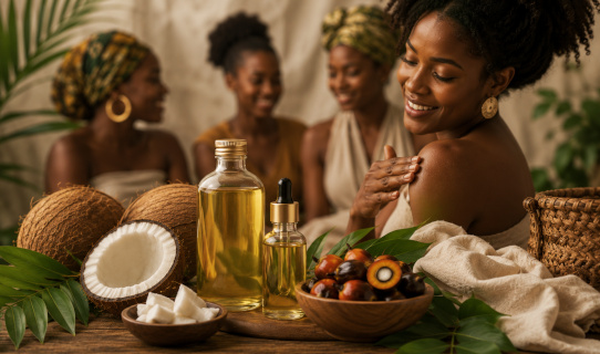 Produits naturels africains accessibles pour cheveux peau et beauté saine