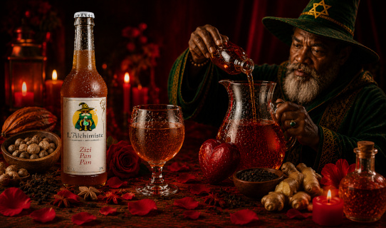 Liqueur artisanale Zizi Pan Pan aphrodisiaque aux saveurs puissantes