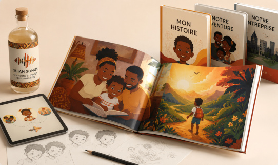 Création de livres personnalisés illustrés pour enfants entreprises et projets