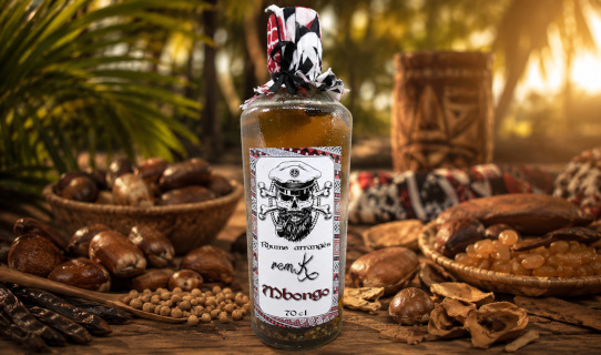 Rhum arrangé Mbongo aux épices sauce noire et saveurs camerounaises